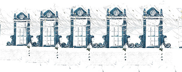 Greensboro Window, detail